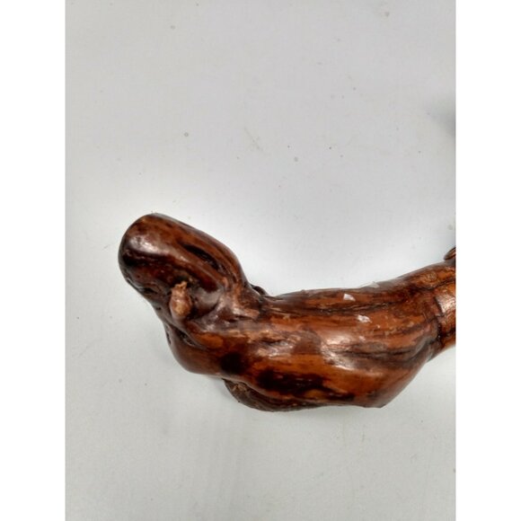 Vintage Briar Wood Corkscrew (1960-70) - 7" long handle - Gorgeous Piece - Picture 6 of 9